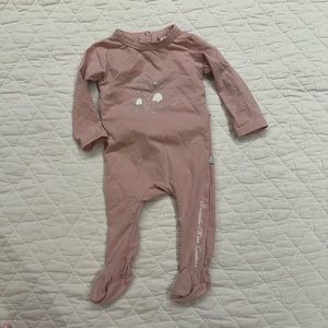 Frenchie Footie size 0-3 months